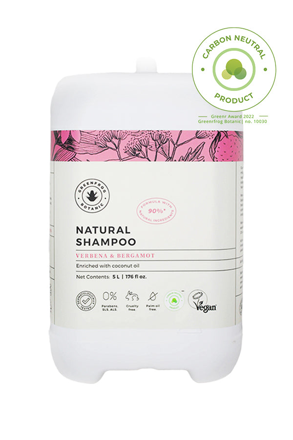 5L Natural Shampoo - Verbena & Bergamot