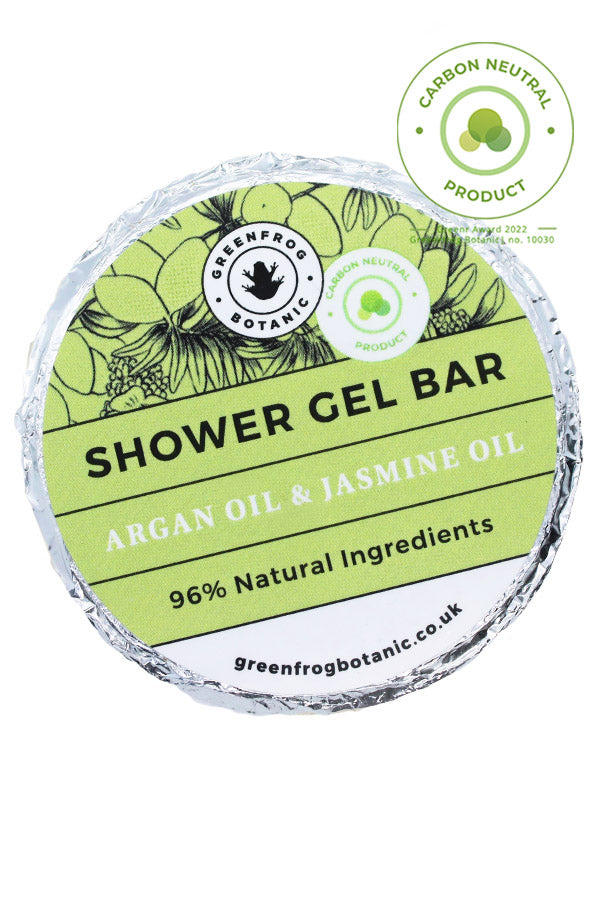 Natural Shower Gel Bar – Argan & Jasmine